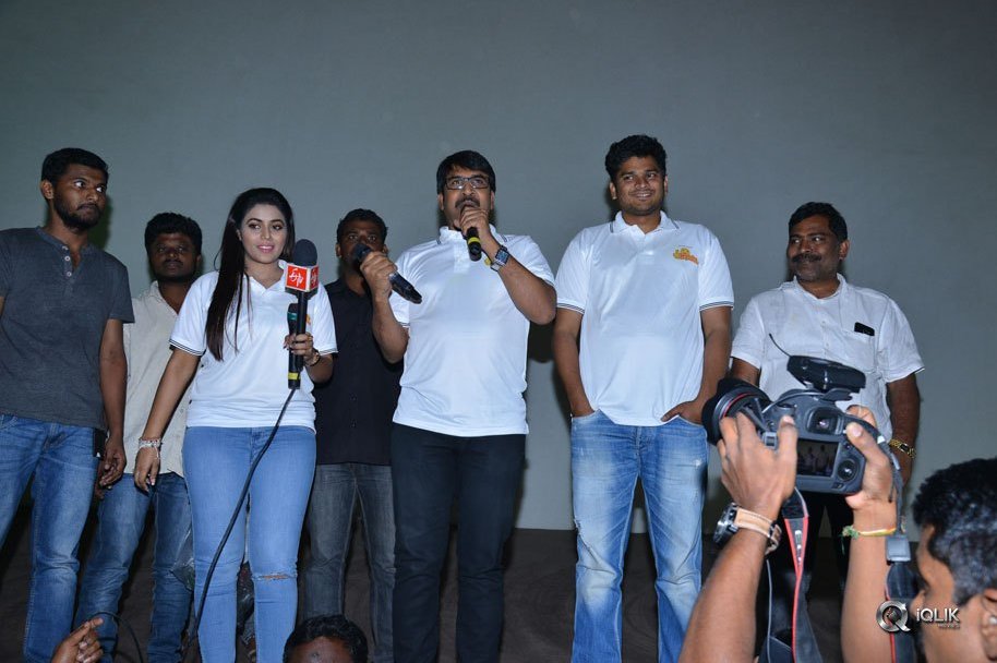 Jayammu-Nischayammu-Raa-Movie-Team-At-Satyam-Theatre